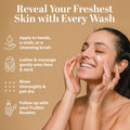 Soothing Cleansing Milk for Face – Gentle Facial Cleanser for Sensitive Skin with Plant-Based Rice & Oat Milk plus Hyaluronic Acid - Gently Removes Make-Up without Stripping Skin, 4.2 Fl Oz