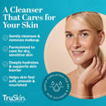 Soothing Cleansing Milk for Face – Gentle Facial Cleanser for Sensitive Skin with Plant-Based Rice & Oat Milk plus Hyaluronic Acid - Gently Removes Make-Up without Stripping Skin, 4.2 Fl Oz